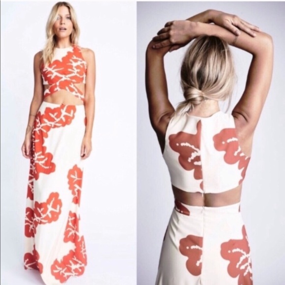 Karen Zambos Dresses & Skirts - Karen Zambos Cleo cut out maxi Dress